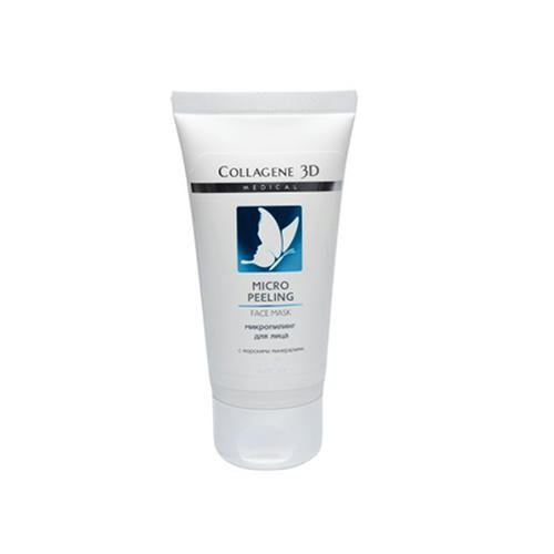 Medical Collagen 3D, Микропилинг для лица двойного действия, 50 мл