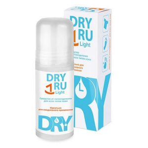 DRY RU, Средство от потоотделения Light, 50 мл