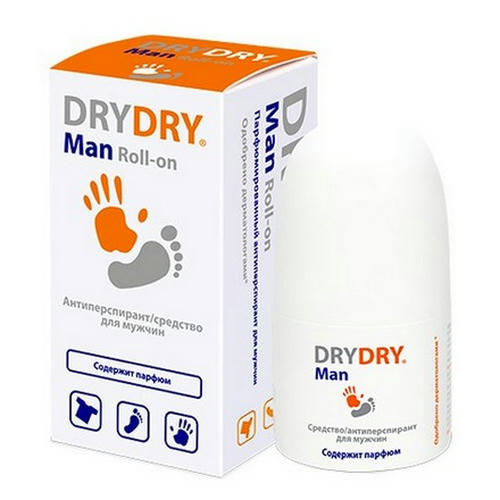DRY DRY, Антиперспирант Man, 50 мл