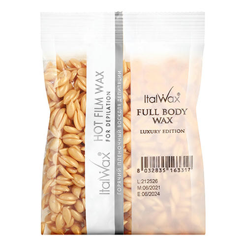 Italwax, Воск для депиляции в гранулах Full Body Wax, 100 г