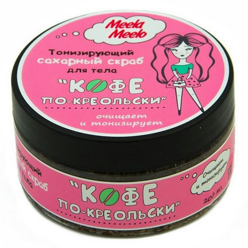 Meela Meelo, Сахарный скраб «Кофе по-креольски», 200 мл — изображение 2