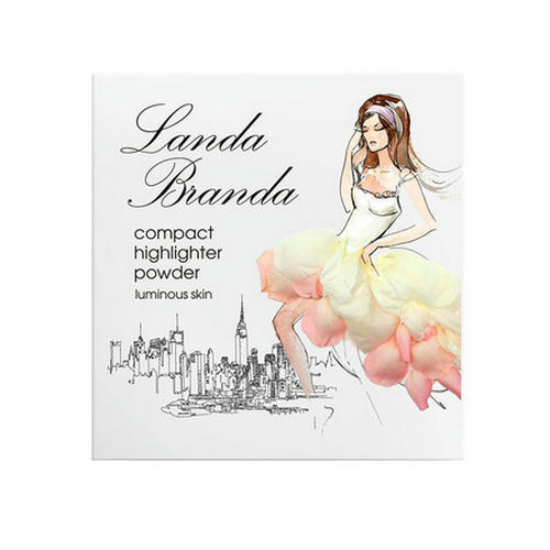 Landa Branda, Пудра-хайлайтер «Сияющая кожа», тон 53 — изображение 2