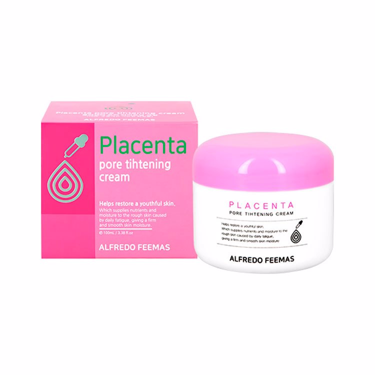 ALFREDO FEEMAS PLACENTA PORE TIGHTENING CREAM (100ml), Крем для сужения пор с плацентой (100мл)