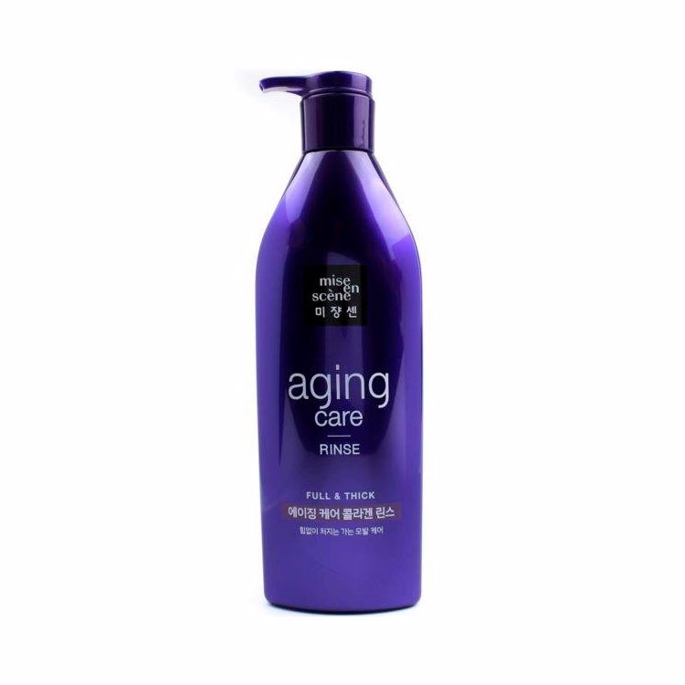MISE-EN-SCENE ANTI-AGING CARE RINSE (680ml), Антивозрастной кондиционер для силы волос (680мл)