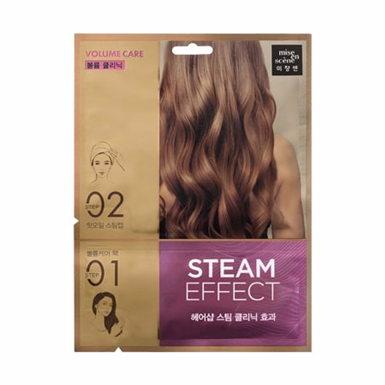 MISE-EN-SCENE VOLUME CARE STEAM HAIR MASK PACK (15ml), Паровая маска для придания объема (15мл)