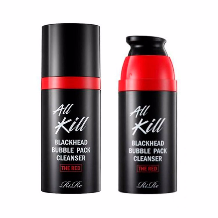 RIRE ALL KILL BLACKHEAD BUBBLE PACK CLEANSER THE RED (50ml), Очищающее средство умывания (50мл)