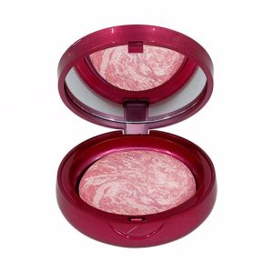 UNEEDCOLOR AURA MARBLE BLUSHER #03 PINK TIARA (1pcs), Румяна с шиммером #03 Розовая тиара (1шт)