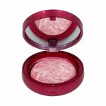 UNEEDCOLOR AURA MARBLE BLUSHER #04 PINK SHAKE (1pcs), Румяна с шиммером #04 Розовый коктейль (1шт)