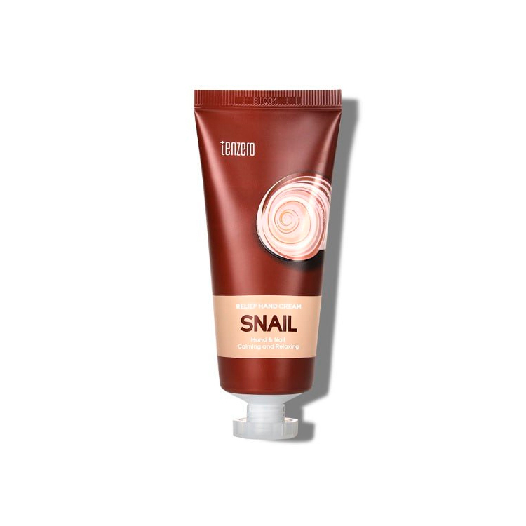 TENZERO RELIEF HAND CREAM SNAIL 100ml, Рельефный крем для рук с муцином улитки