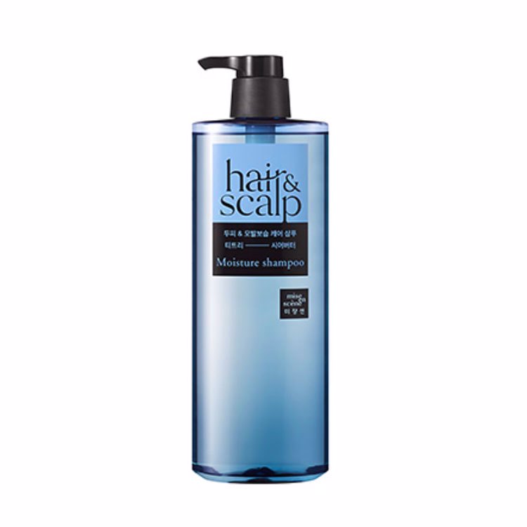MISE EN SCENE HAIR & SCALP MOISTURIZING SHAMPOO (750ml), Увлажняющий шампунь для кожи головы и волос (750мл)