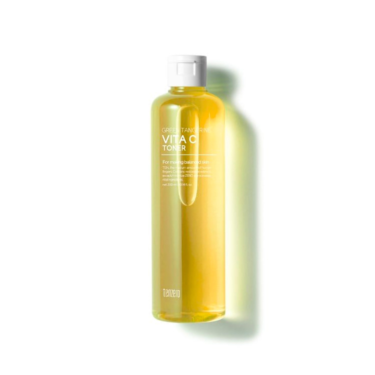 TENZERO GREEN TANGERINE VITA C TONER (300ml), Тонер с витамином С для лица (300мл)