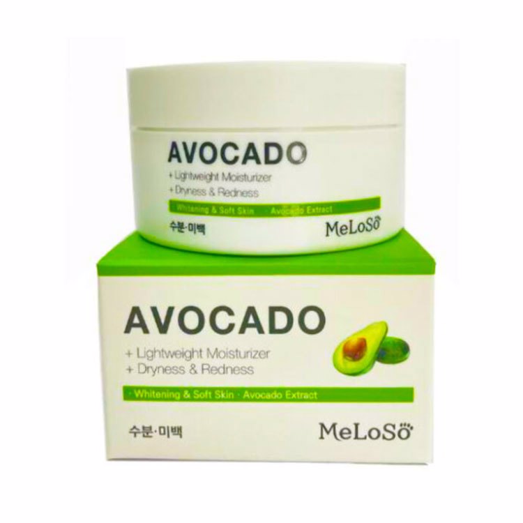 MELOSO AVOCADO WHITENING CREAM (100ml), Крем с экстрактом авокадо (100мл)