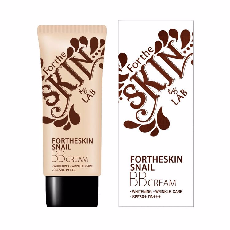 FORTHESKIN SNAIL BB CREAM SPF50+ PA+++ (50ml), Увлажняющий BB крем с муцином улитки (50мл)