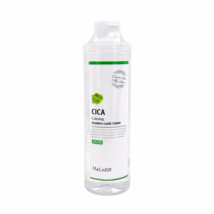 DR.MELOSO CICA CALMING BLEMISH CARE TONER (300ml), Тоник для проблемной кожи лица успокаивающий с центеллой (300мл)