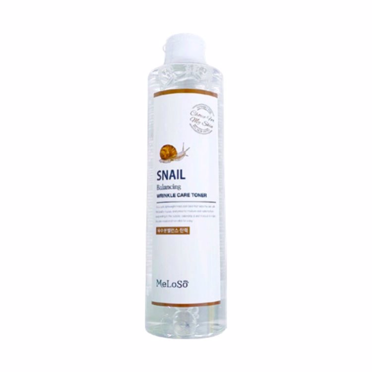 DR.MELOSO SNAIL BALANCING WRINKLE CARE TONER (300ml), Восстанавливающий тонер с муцином улитки (300мл)