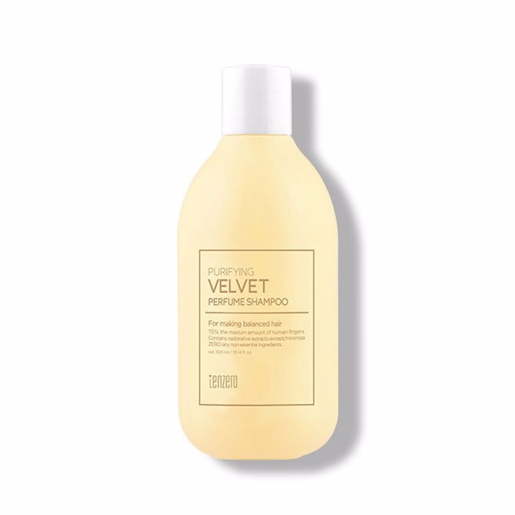 TENZERO PURIFYING VELVET PERFUME SHAMPOO (300ml), Очищающий парфюмерный шампунь c ароматом бархата (300мл)