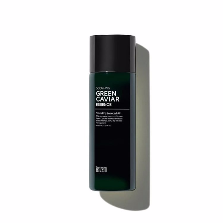 TENZERO SOOTHING GREEN CAVIAR ESSENCE (150ml), Успокаивающая эссенция с зеленой икрой (150мл)