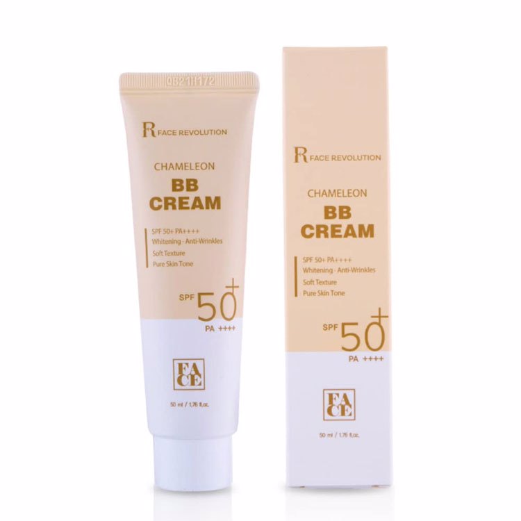 FACE REVOLUTION CHAMELEON BB CREAM SPF50+ PA++++ (50ml), ББ крем для лица (50мл)