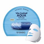 BANOBAGI BNBG VITA COCKTAIL AQUA FOIL MASK (30ml*10ea), Интенсивно увлажняющая фольгированная маска для лица (30мл*10шт)