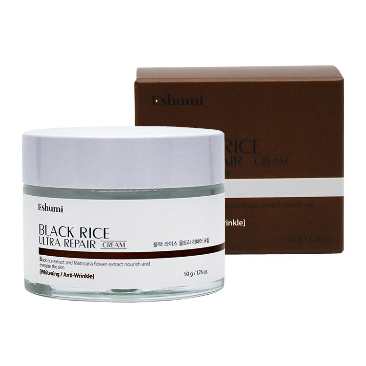ESHUMI BLACK RICE ULTRA REPAIR CREAM (50gr), Ультра восстанавливающий крем с черным рисом (50гр)