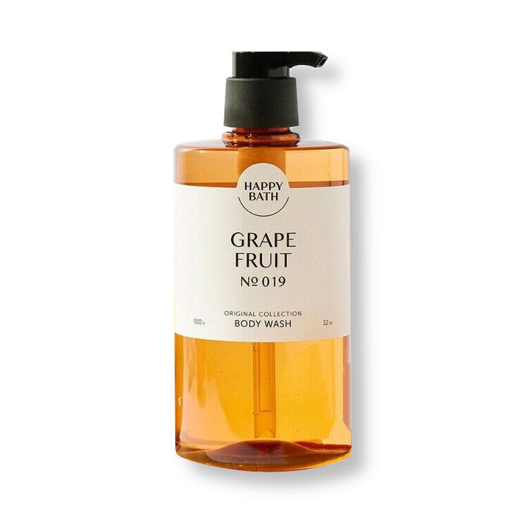 HAPPY BATH GRAPE FRUIT ORIGINAL COLLECTION BODY WASH №019 (910gr), Гель для душа с ароматом грейпфрута (910гр)