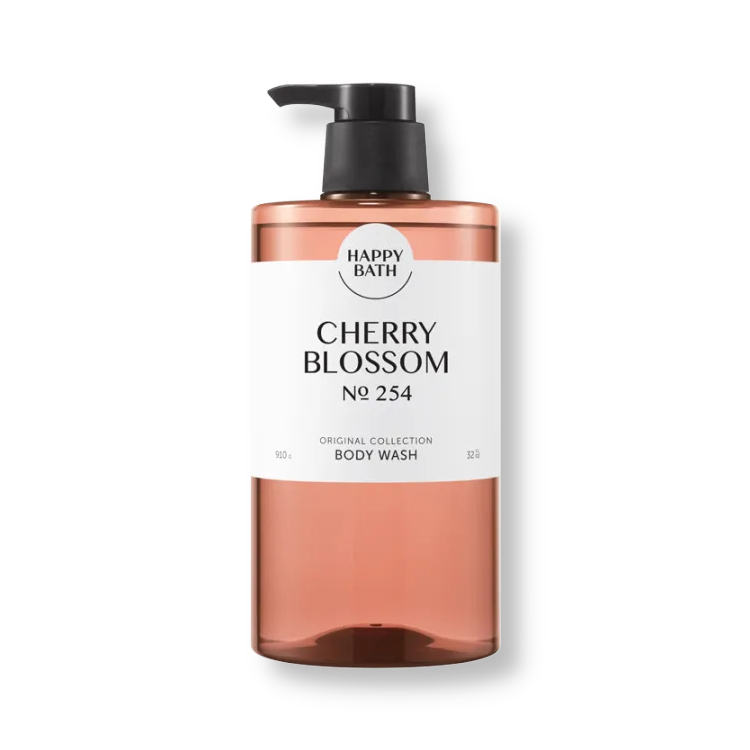 HAPPY BATH CHERRY BLOSSOM ORIGINAL COLLECTION BODY WASH №254 (910gr), Гель для душа с ароматом цветущей вишни (910гр)