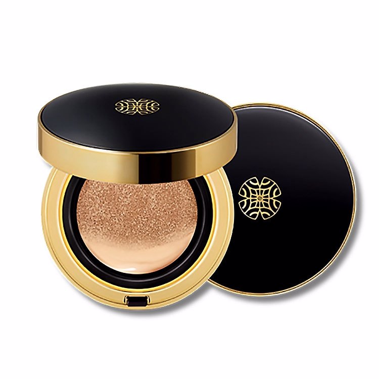 OHUI ULTIMATE COVER CUSHION MOISTURE SPF50+ PA+++ #01 MILK BEIGE (15gr+refill 15gr), Увлажняющий солнцезащитный кушон и запаска (15гр+запаска 15гр)