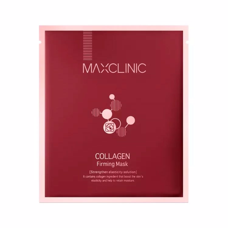 MAXCLINIC COLLAGEN FIRMING MASK (4ea), Тканевая маска для эластичности и укрепления кожи лица с коллагеном (4шт)