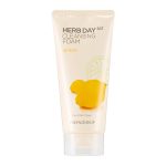THE FACE SHOP HERB DAY 365 CLEANSING FOAM LEMON (170ml), Очищающая пенка для лица с экстрактом лимона (170мл)