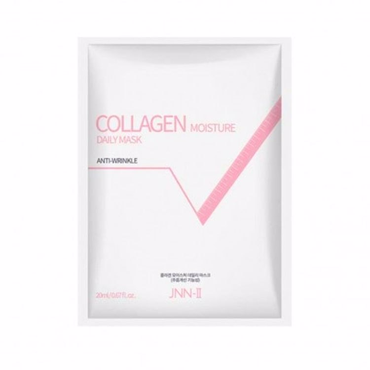 JNN-II COLLAGEN MOISTURE DAILY MASK PACK (20ml*10ea), Ежедневный набор масок с коллагеном (20мл*10шт)