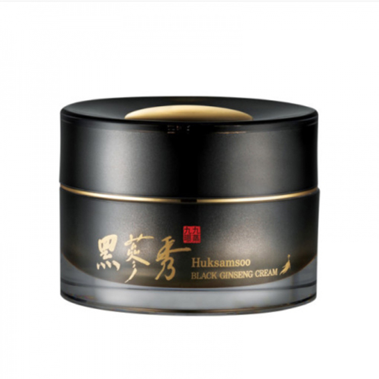HUKSAMSOO BLACK GINSENG CREAM (50ml), Крем для лица с экстрактом черного женьшеня (50мл)