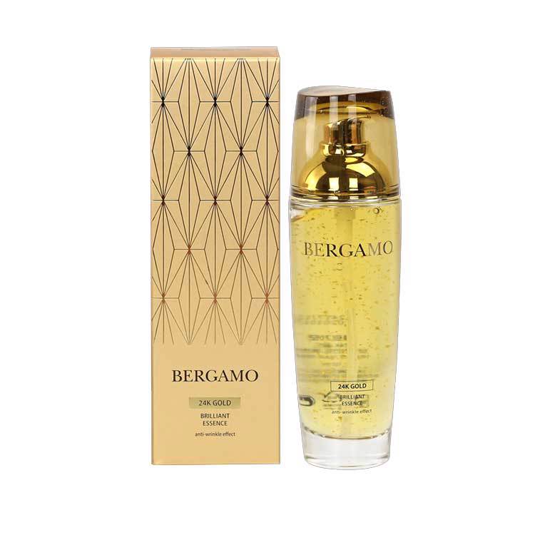 BERGAMO 24K GOLD BRILLIANT ESSENCE (110ml), Антивозрастная сыворотка с экстрактом золота (110мл)