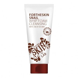 FORTHESKIN SNAIL WHIP FOAM CLEANSING (180ml), Пенка для умывания с муцином улитки(180мл)