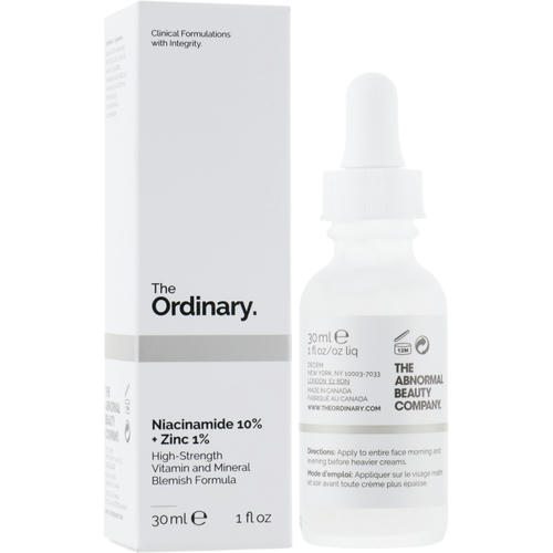 The Ordinary Niacinamide 10% + Zinc PCA 1% - Сыворотка для лица с ниацинамидом и цинком — изображение 2