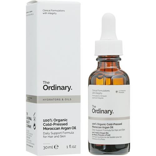 The Ordinary 100% Organic Cold-Pressed Moroccan Argan Oil - Органическое марокканское аргановое масло холодного отжима