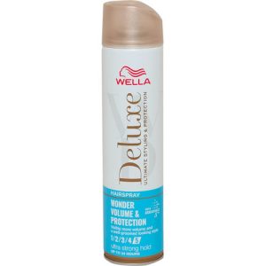 Wella Deluxe Wonder Volume & Protection Ultra Strong Hold Лак для волос "Замечательный объем и быстрая защита"