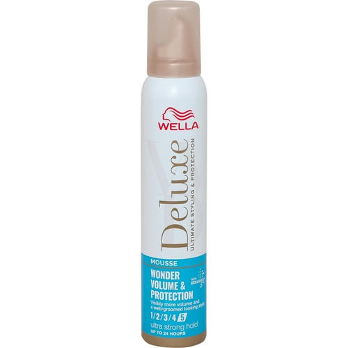 Wella Deluxe Wonder Volume & Protection Mousse Ultra Strong Hold Мусс для волос