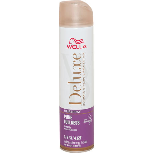 Wella Deluxe Pure Fullness Ultra Strong Hold Лак для волос "Насыщенный чистотой"