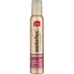Wella Wellaflex Мусс для укладки волос без запаха сильной фиксации