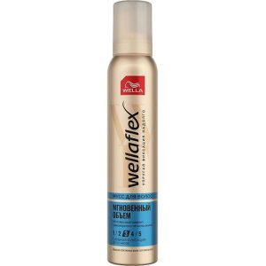 Wella Wellaflex Мусс для волос "Мгновенный объем" сильная фиксация