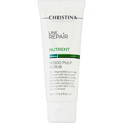 Christina Line Repair Nutrient Wood Pulp Scrub Скраб для лица с деревянной целлюлозой