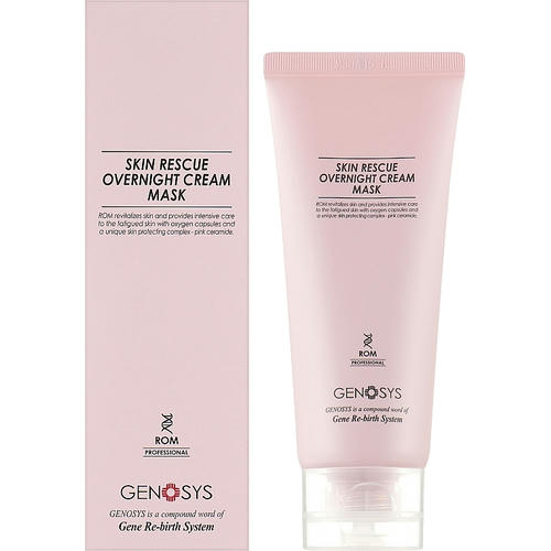 Genosys Skin Rescue Overnight Cream Mask, Крем-маска для интенсивного ночного ухода, 100g — изображение 2