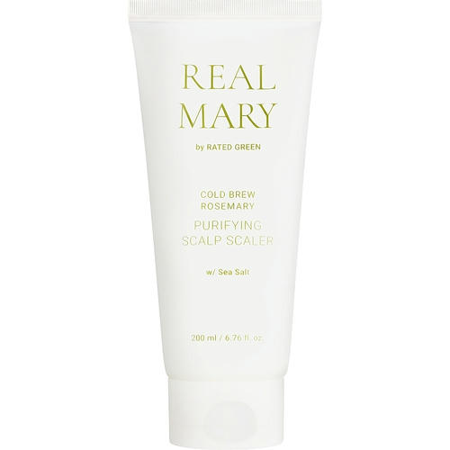 Rated Green Real Mary Cold Brew Purifying Scalp Scaler, Очищающая и отшелушивающая маска для кожи головы с соком розмарина
