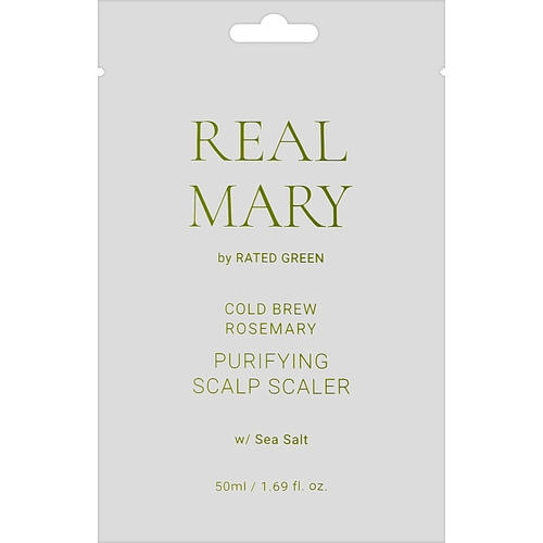 Rated Green Real Mary Cold Brewed Rosemary Purifyng Scalp Scaler, Очищающая маска для кожи головы