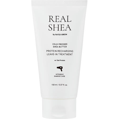 Rated Green Real Shea Cold Pressed Shea Butter Protein Recharging Leave-in Treatment, Восстанавливающий крем для волос с маслом ши холодного отжима — изображение 2