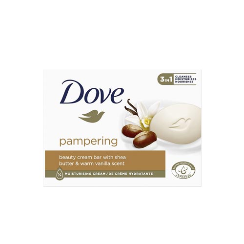 Крем-мыло "Объятия нежности" Dove Pampering Beauty Cream Bar 90 гр.