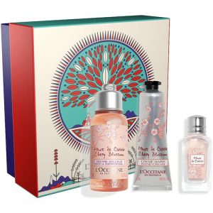 Набор (edt/7.5ml + sh/gel/75ml + h/cr/30ml) - L'Occitane Cherry Blossom