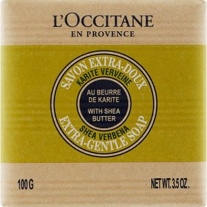 Мыло "Карите-вербена" - L'Occitane Shea Butter Extra Gentle Soap Verbena
