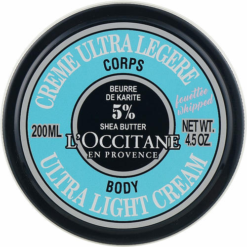 Ультрапитательный крем для тела "Карите" - L'Occitane Shea Butter Ultra Light Body Cream — изображение 2