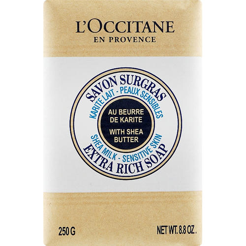 Мыло - L'Occitane Shea Butter Extra Gentle Soap Milk — изображение 3